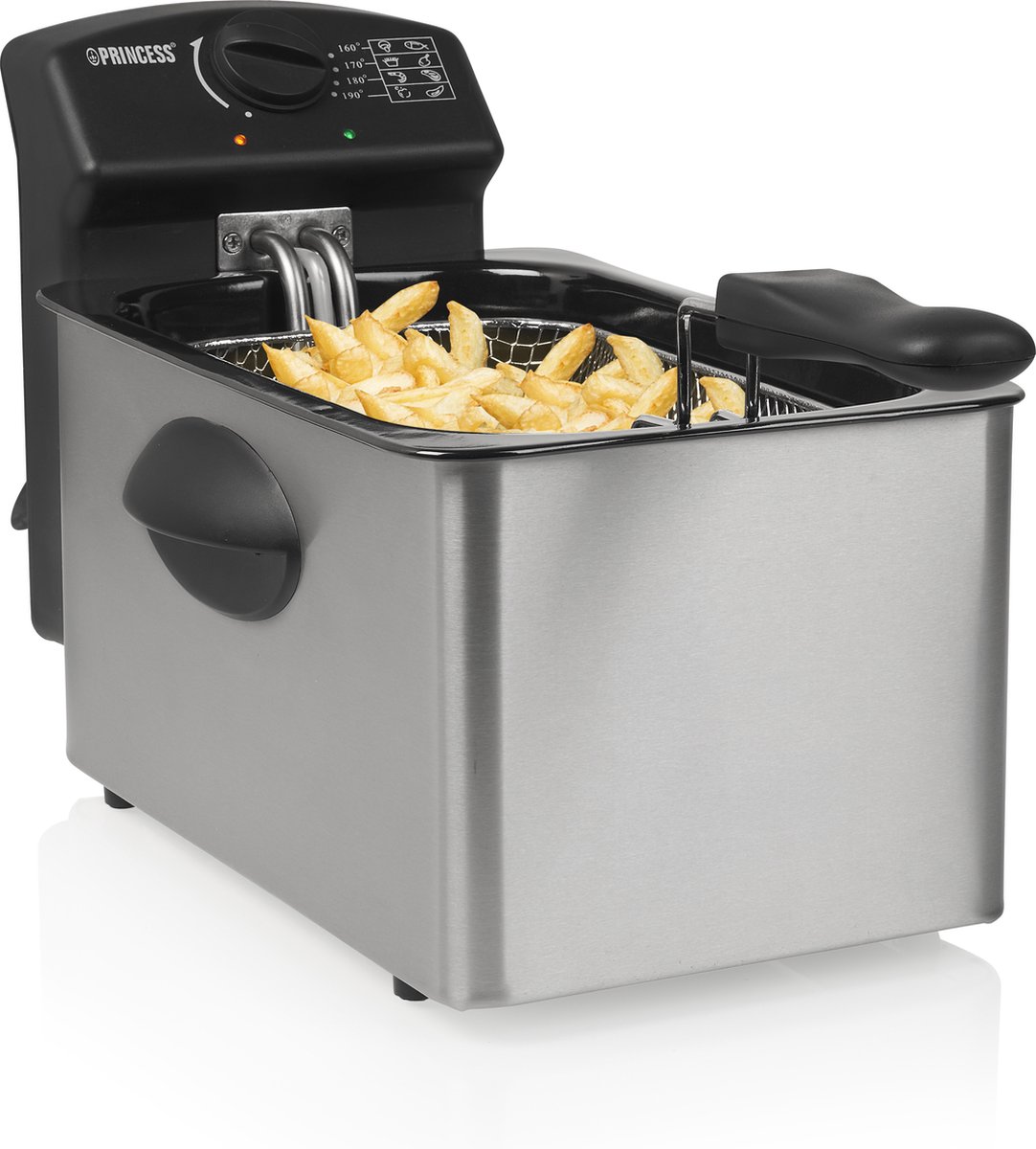 Princess Friteuse - 4 Liter - Frituurpan - Koude zone - 2000 Watt - 182642