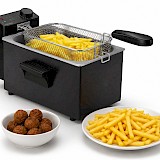 Tomado TDF3002B - Frituurpan - 3 liter - Koude Zone Friteuse - 2200W - Zwart
